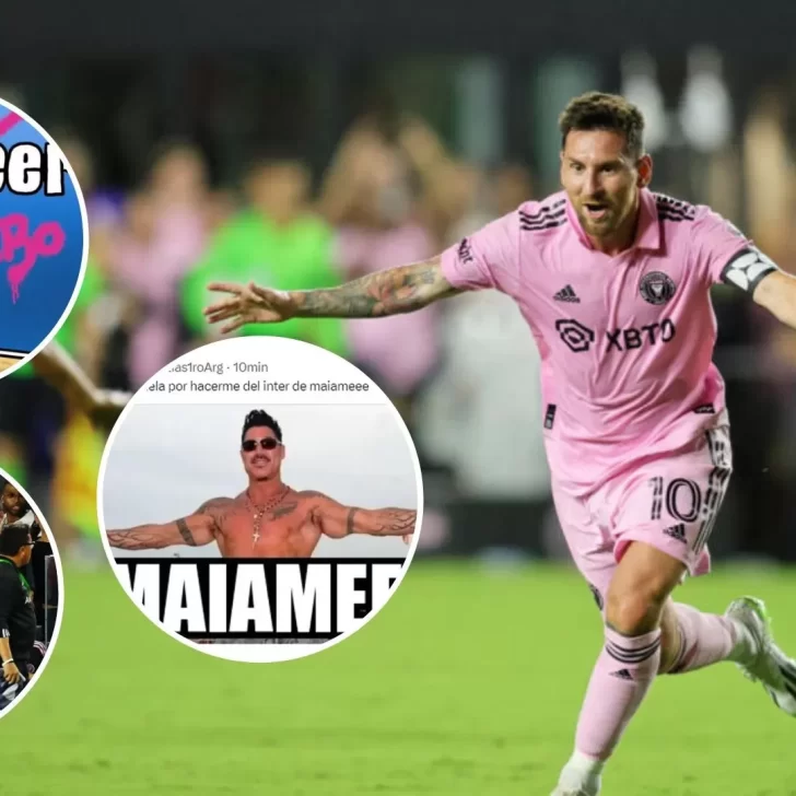 Messi revolucionó el Inter de Miami: estadísticas, las reacciones de los famosos y los mejores memes  