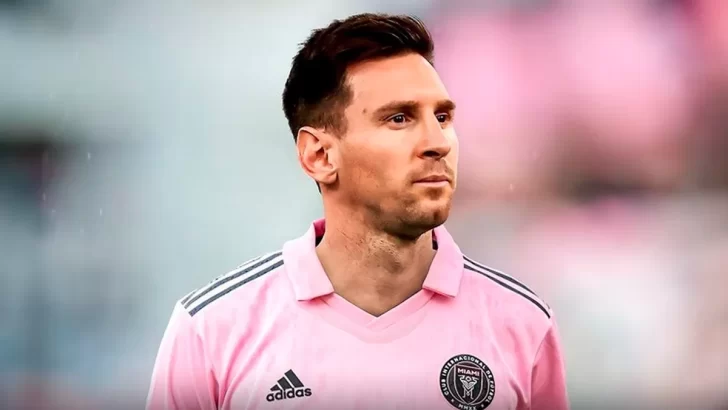 Así es el impresionante mural de Lionel Messi que preparan en Miami