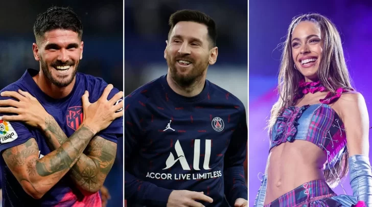 Tini Stoessel y Rodrigo de Paul viajaron en avión privado a Rosario: se encontrarían con Lionel Messi 