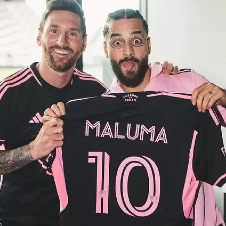 Video. Messi y Maluma juntos en Miami: todos los detalles sobre el emotivo encuentro