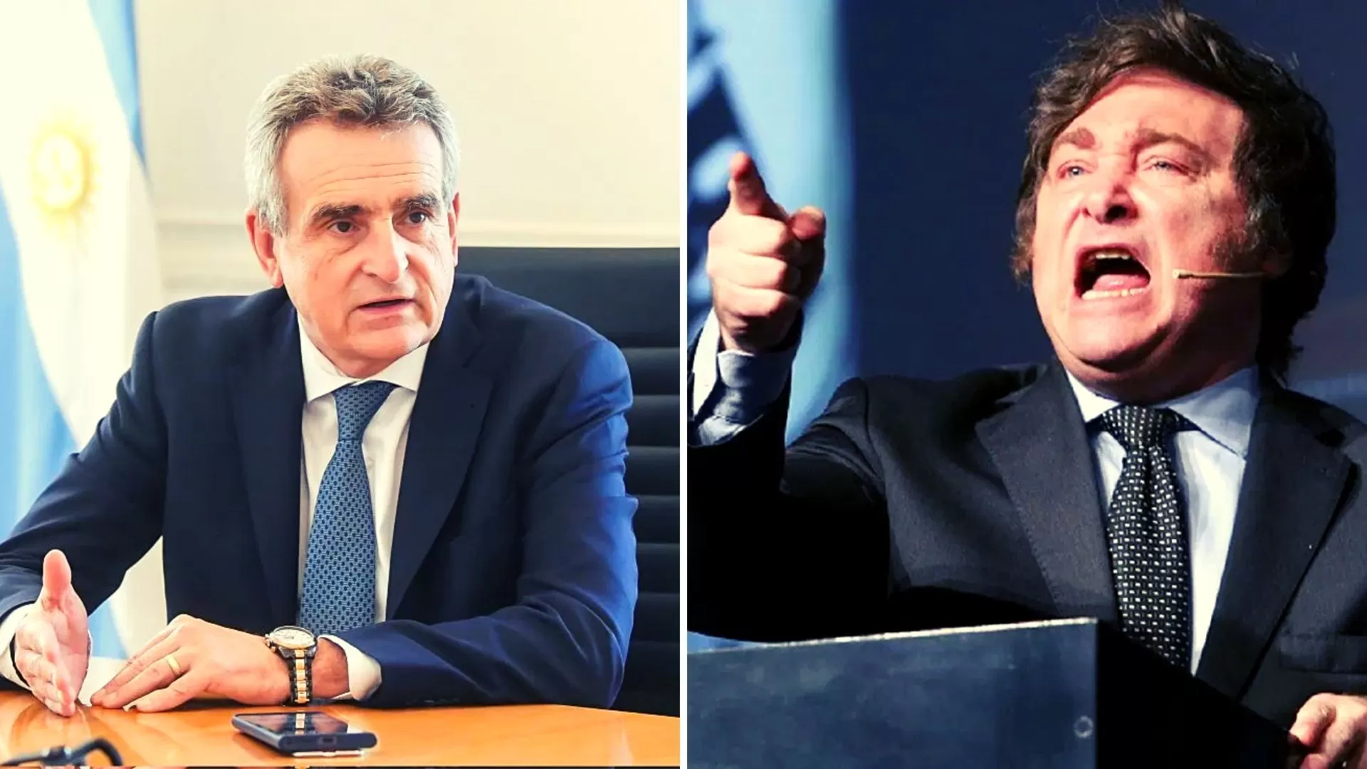 Agustín Rossi sobre el cambio de tono de Javier Milei en la campaña: “La motosierra ya se convirtió en serrucho”