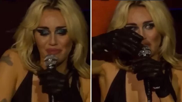 Desgarrador: Miley Cyrus lloró a recordar a Taylor Hawkins en el Lollapalooza Brasil