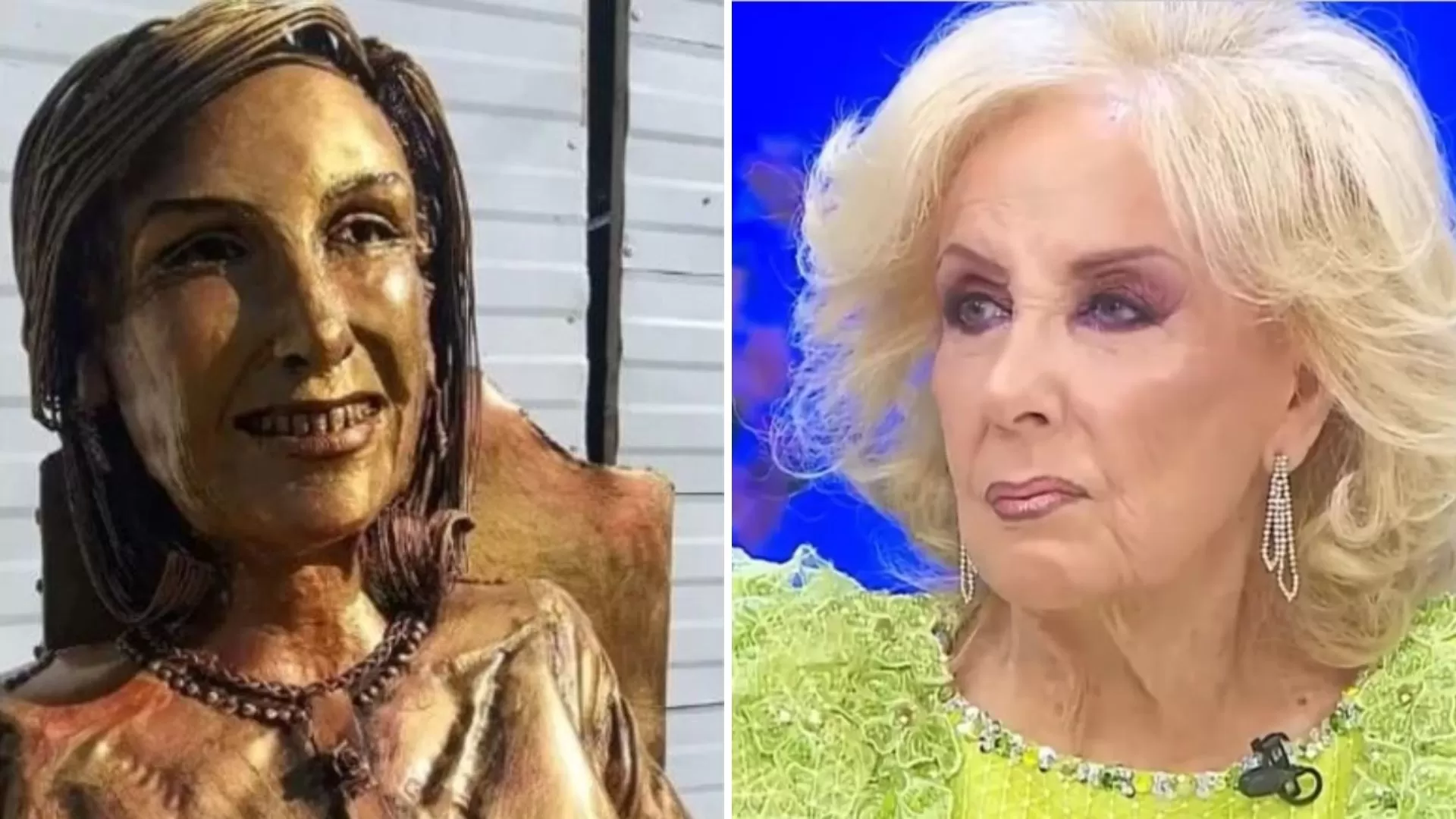 Qué dijo Mirta Legrand de la polémica estatua en su honor: “Una pena…” Qué dijo Mirta Legrand de la polémica estatua en su honor: “Una pena…”