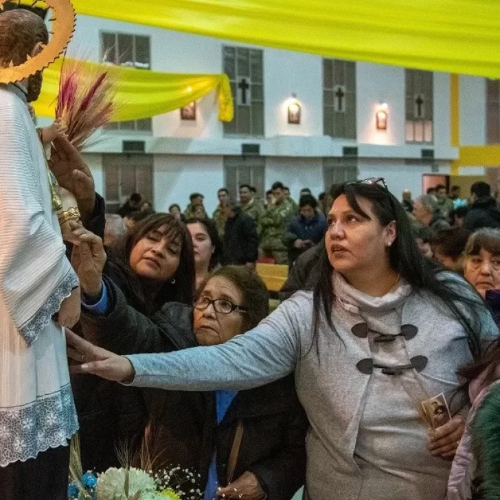 Fiesta de la fe: más de 600 fieles celebraron a San Cayetano en Río Gallegos