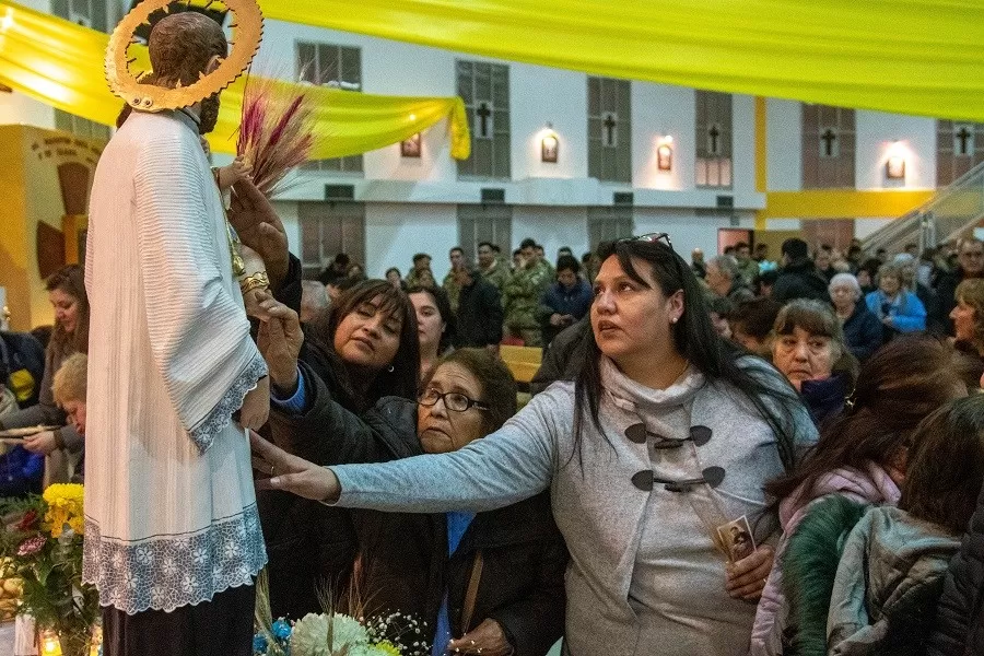 Fiesta de la fe: más de 600 fieles celebraron a San Cayetano en Río Gallegos