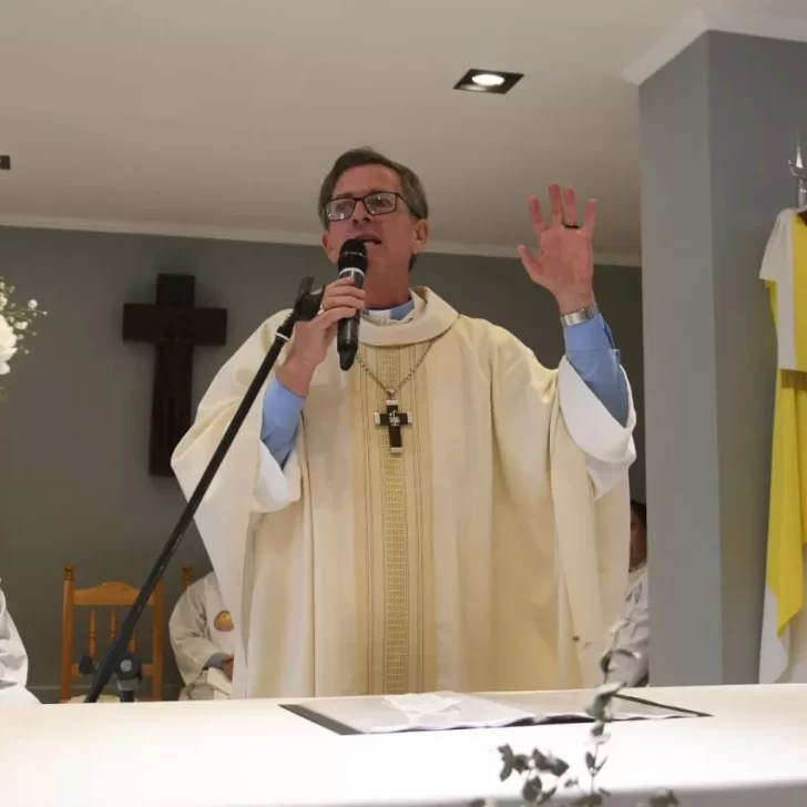 Jorge García Cuerva inauguró la Iglesia de San Benito y se despidió de Río Gallegos