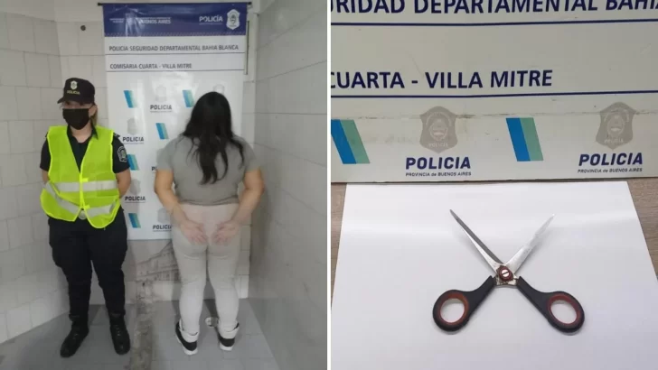 Una mujer de 22 años atacó a su pareja con una tijera y lo dejó ...