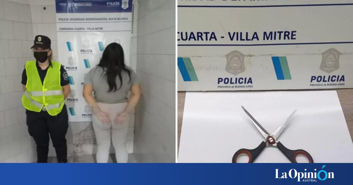 Una mujer de 22 años atacó a su pareja con una tijera y lo dejó ...
