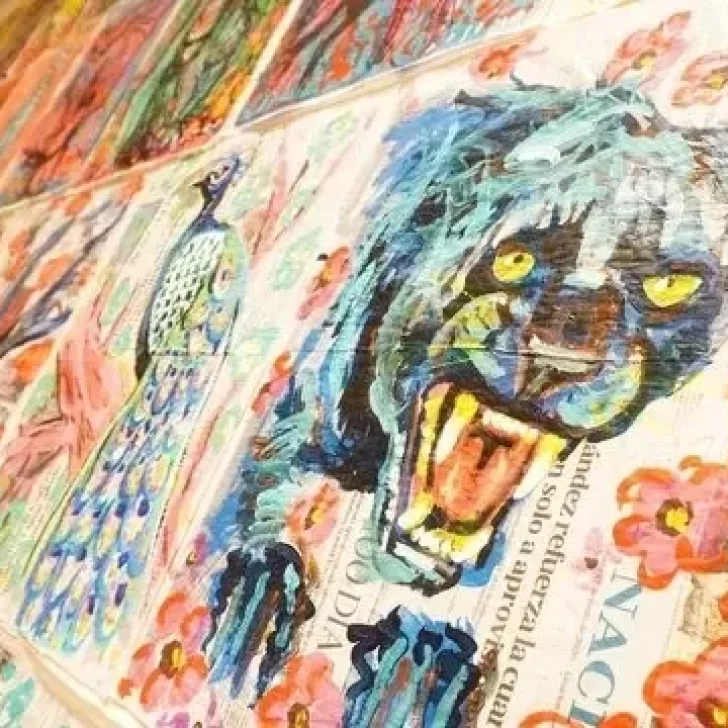 Un artista de Comodoro presentó “Mundo Animal”, una muestra única de “Arte Covid”