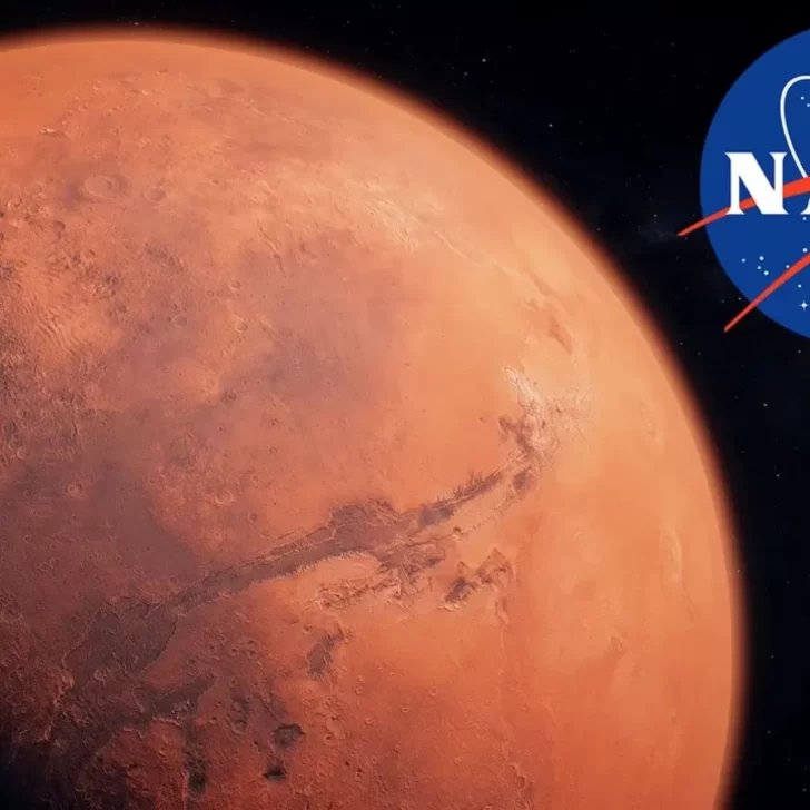 La NASA publicó una curiosa foto de una “huella digital humana” en Marte