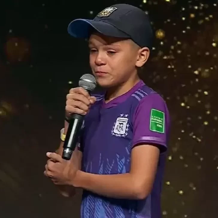 José Antonio Andrada González: el pequeño que emocionó con su discurso