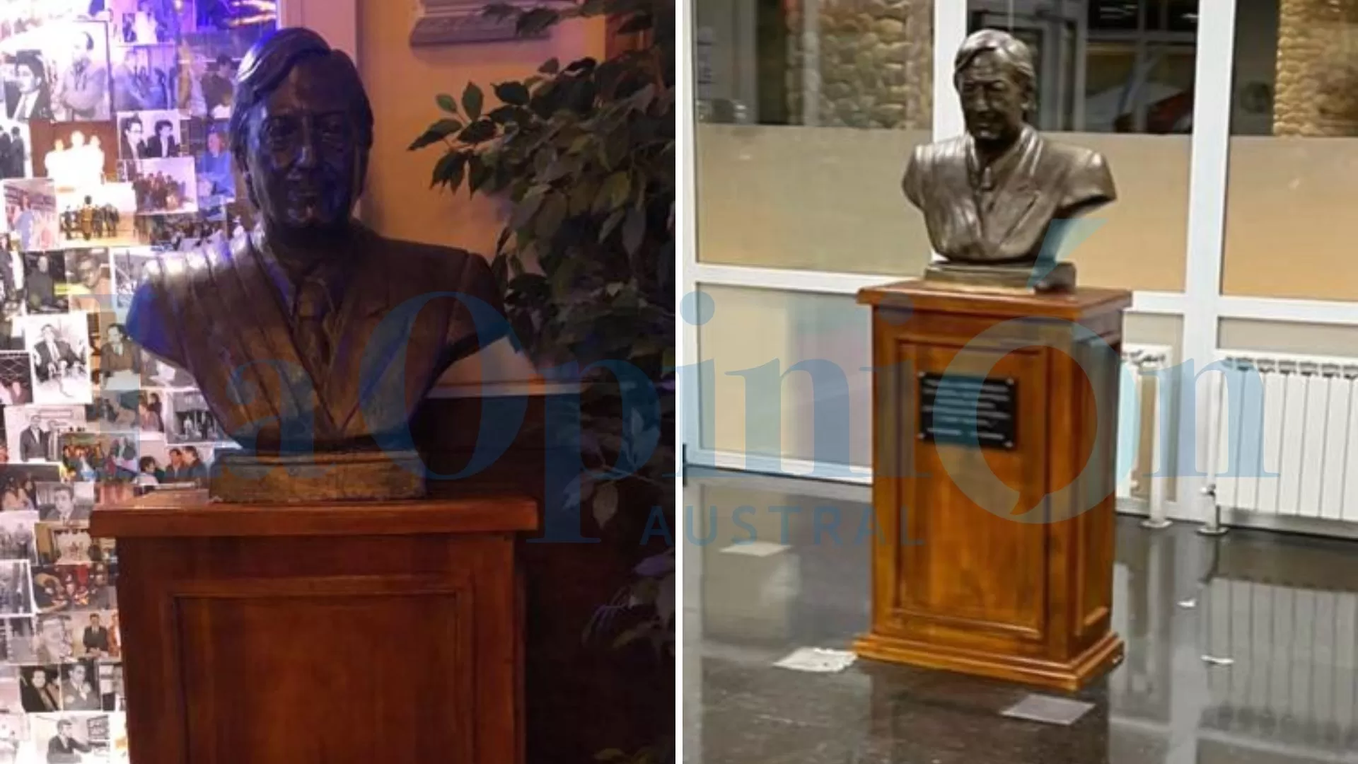 Presentan un busto de Néstor Kirchner en el Hospital SAMIC donado por Rudy Ulloa con una dedicatoria especial Presentan un busto de Néstor Kirchner en el Hospital SAMIC donado por Rudy Ulloa con una dedicatoria especial