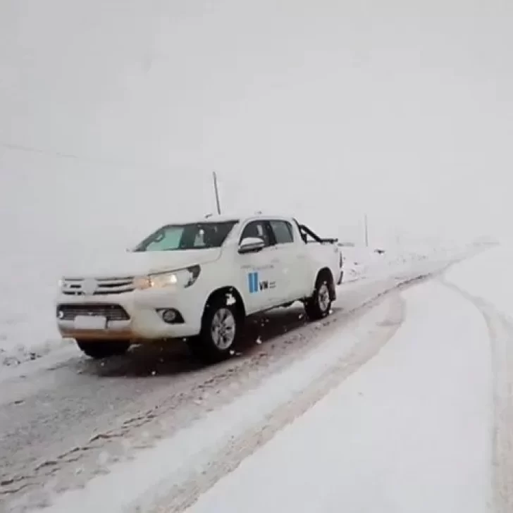 Alerta amarilla por nevadas y lluvias intensas en Chubut: se esperan hasta 40 cm de nieve