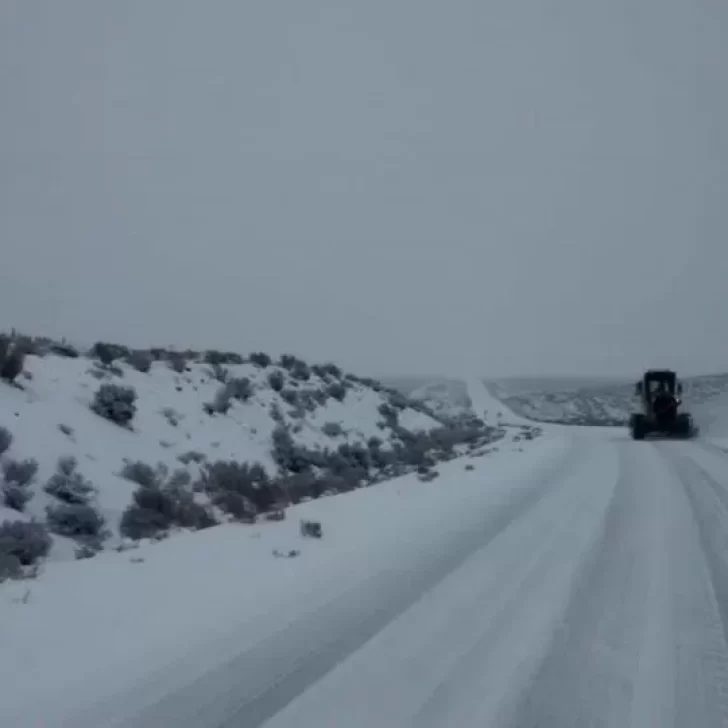 Corte de rutas en Santa Cruz por la nieve: hasta cuándo estará prohibido circular en Ruta 3 y Ruta 5