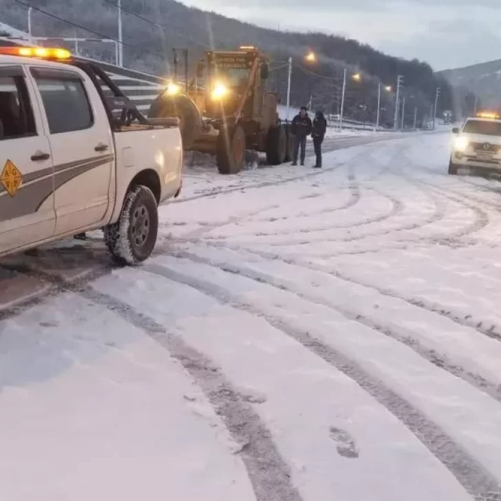 Gran nevada en Santa Cruz: cómo están las rutas de la provincia esta mañana