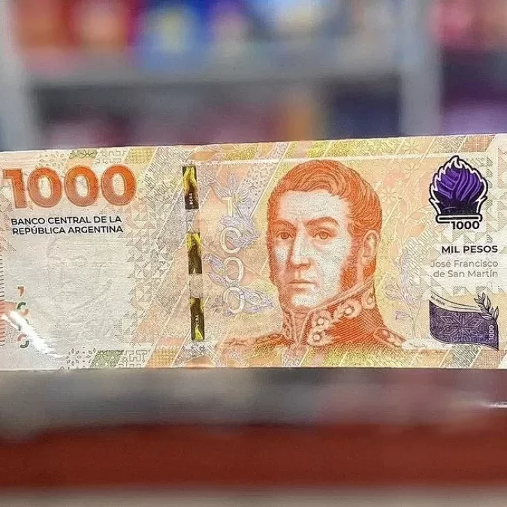 El nuevo billete de $1000 con la imagen de San Martín ya está en circulación: cómo saber si es falso