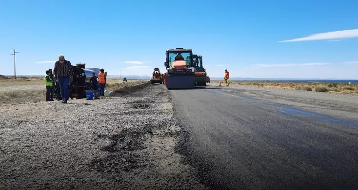 Se detuvieron las obras en la autovía Caleta Olivia – Comodoro por el aumento de precios en materiales de construcción