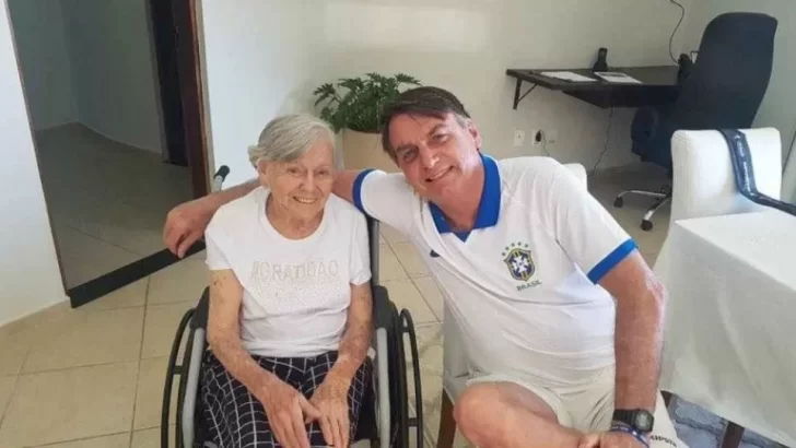 Brasil: murió Olinda, la madre de Jair Bolsonaro