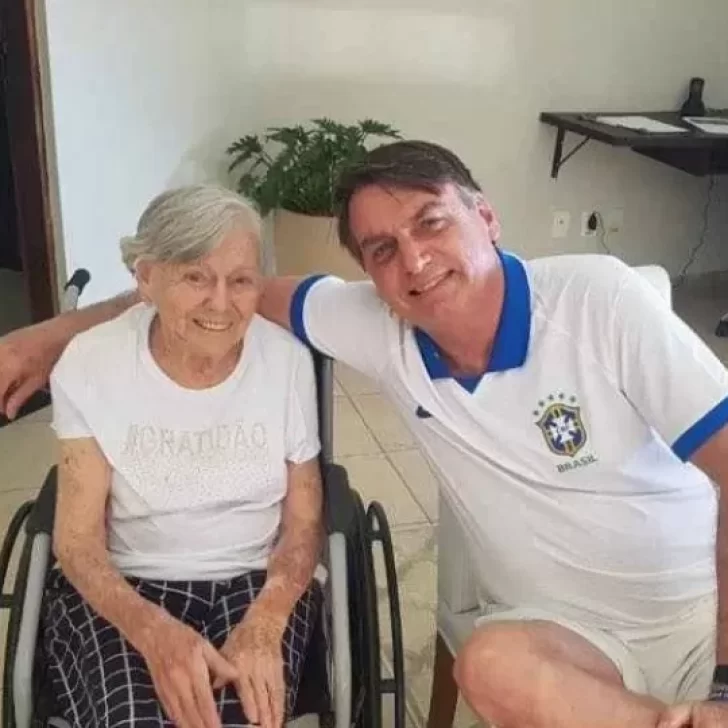 Brasil: murió Olinda, la madre de Jair Bolsonaro