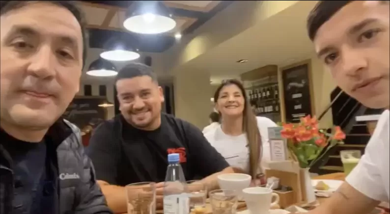 Grasso despidió a Toto Avilés antes de viajar a Miami para jugar en el Inter de Messi