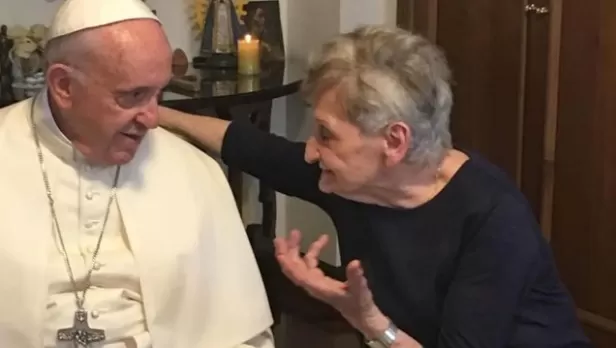 El papa Francisco visitará a su prima que cumple 90 años: “Intenta no morirte”