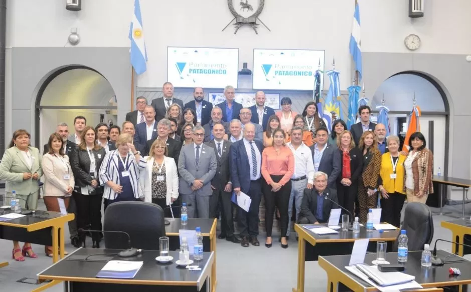 Chubut, la sede para la quinta sesión del Parlamento Patagónico