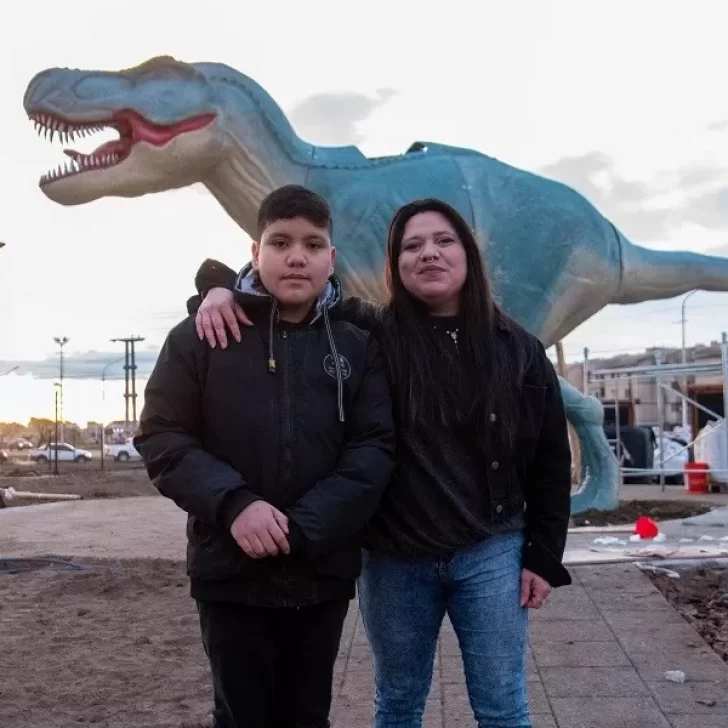 Video. “Carlitos” Correa, el niño que soñó con el parque de dinosaurios: “Me pone muy feliz”