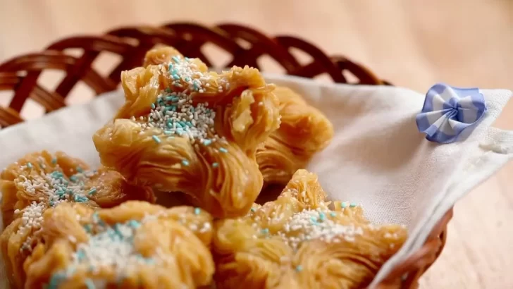 Receta de pastelitos hojaldrados caseros de batata o membrillo