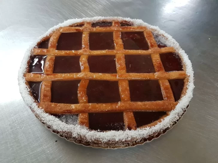 Receta de pastafrola fácil con harina leudante para la merienda