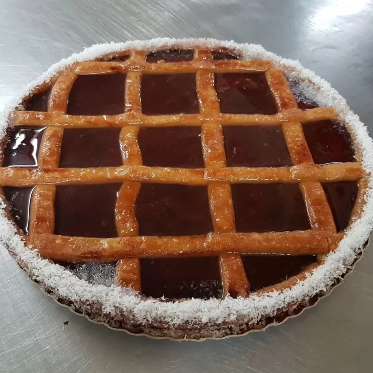 Receta de pastafrola fácil con harina leudante para la merienda
