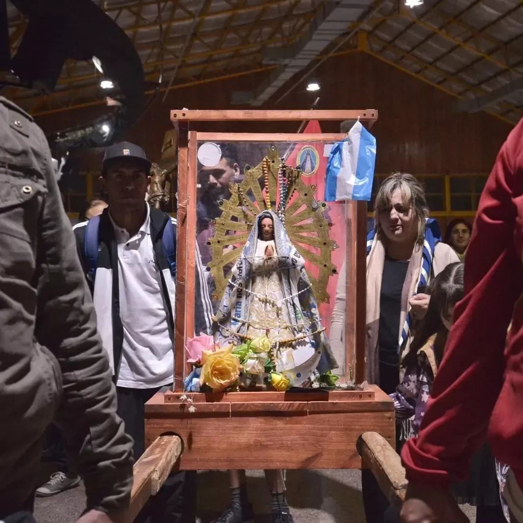 La peregrinación nacional #NiUnPibeMenosPorLaDroga llegó a Río Grande