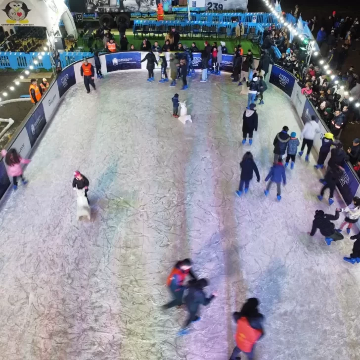 Pista de hielo en Río Gallegos: horarios de apertura y los requisitos para poder patinar