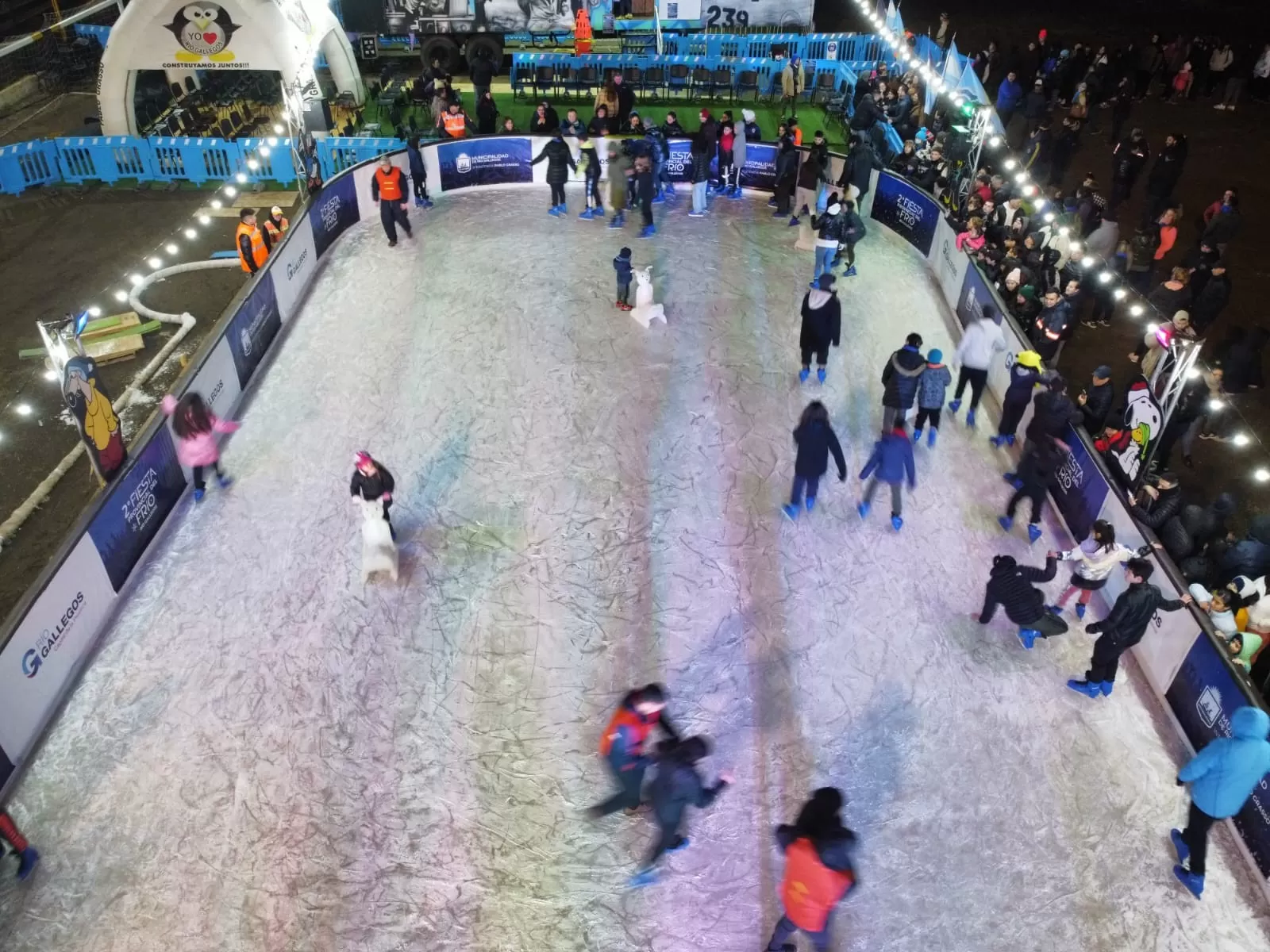 Pista de hielo en Río Gallegos: horarios de apertura y los requisitos para poder patinar