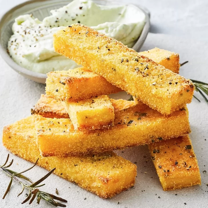 Recetas para llegar a fin de mes: bocaditos de polenta y chow fan con vegetales