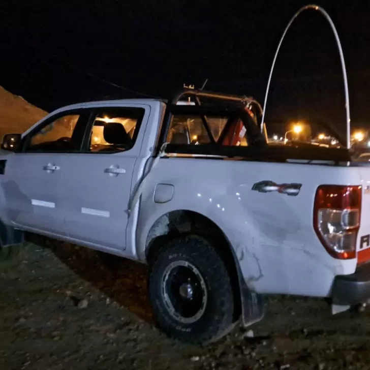 Tiros y corridas en un operativo policial en Caleta Olivia: recuperaron una camioneta robada de Cerro Vanguardia