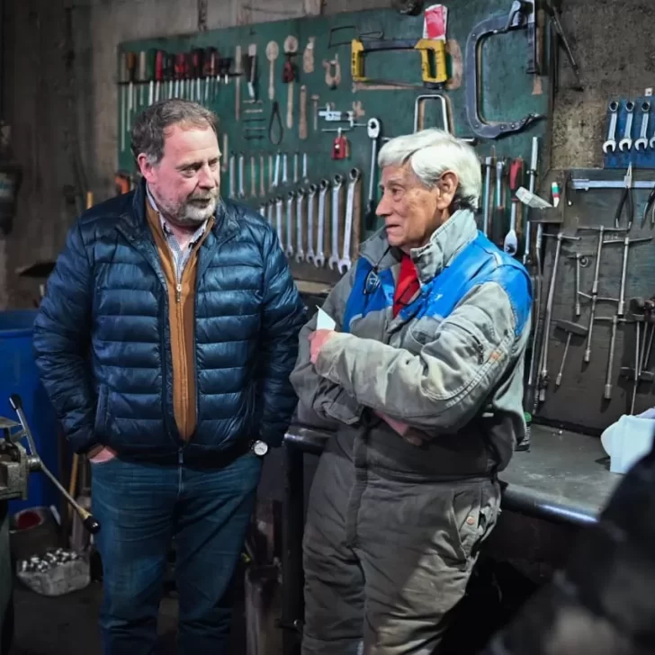 Guillermo Polke recorrió Caleta Olivia y se reunió con comerciantes y emprendedores