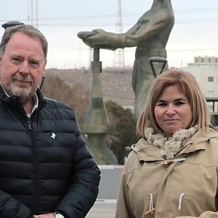 Guillermo Polke visita Caleta Olivia durante su última gira por Zona Norte
