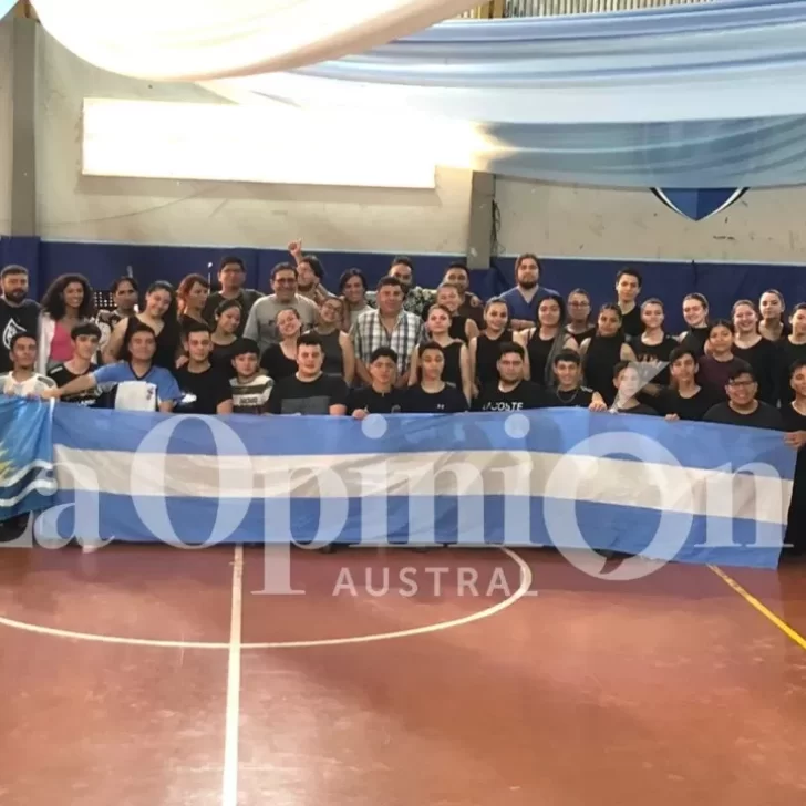 El sentimiento malvinense de Santa Cruz llega a Cosquín