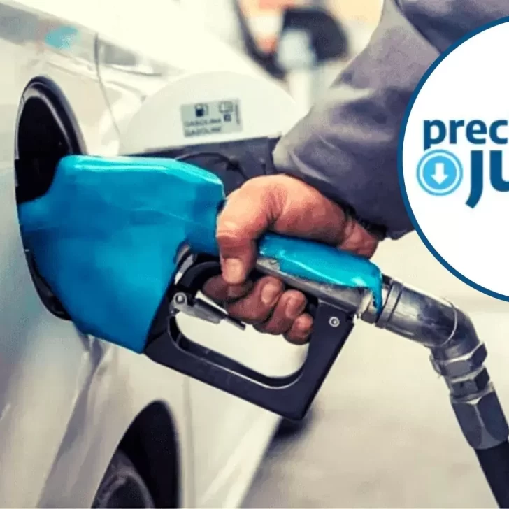 Precios Justos para los combustibles: el aumento será del 4% mensual