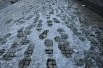 Río Gallegos amaneció cubierta de blanco: ¿Hasta cuándo sigue la nieve?