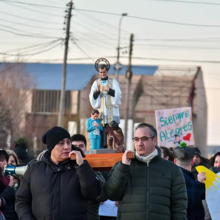 Día de San Juan Bosco: procesión y misa en conmemoración al patrono de la Patagonia en Río Gallegos