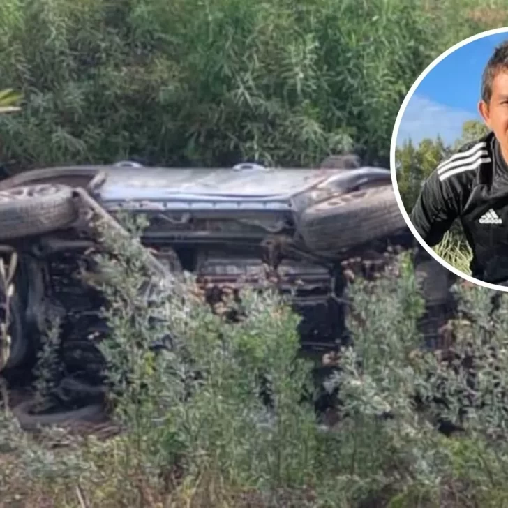 “Pulga” Rodríguez pasó a Terapia Intensiva tras volcar con su auto en la ruta