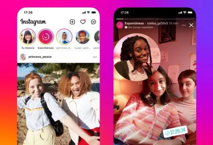 Qué son las espontáneas, la nueva función de Instagram que suma cada vez más adeptos