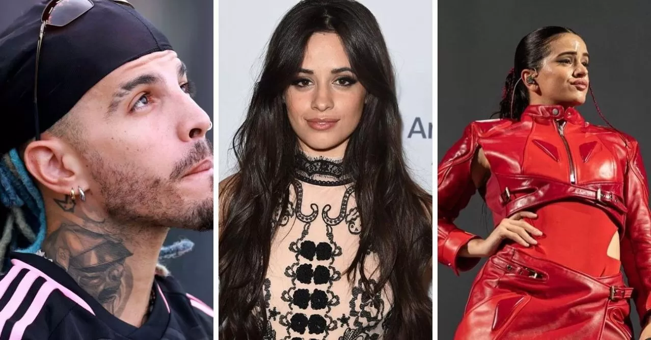 Luego de la separación de Rosalía, crecen los rumores de romance entre Rauw Alejandro y Camila Cabello