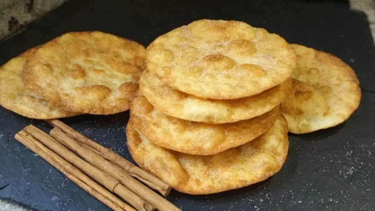 Receta de tortas fritas sin grasa, ideal para los días de lluvia y frío