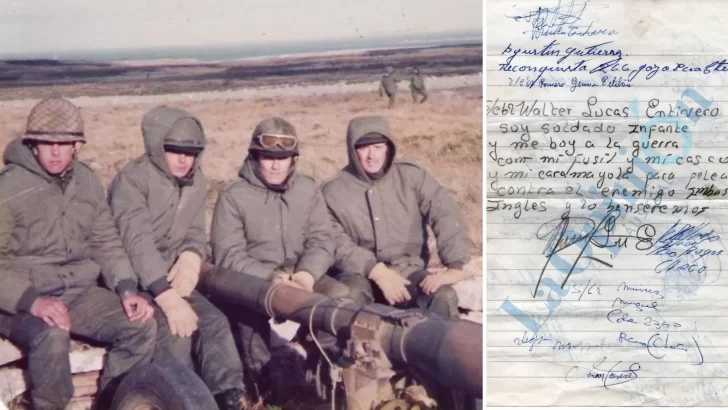 El inolvidable paso del Regimiento 12 por Caleta Olivia antes de combatir en Malvinas