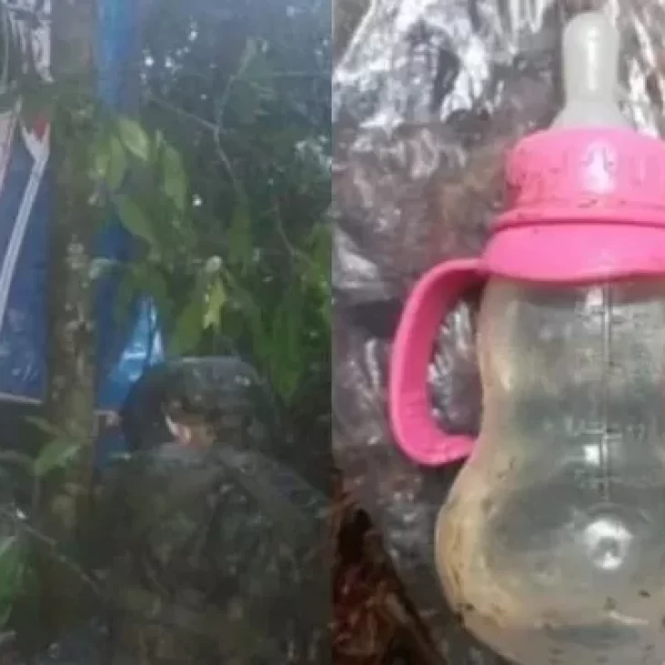 Así fue el rescate de los cuatro nenes perdidos en selva colombiana tras el accidente de avioneta