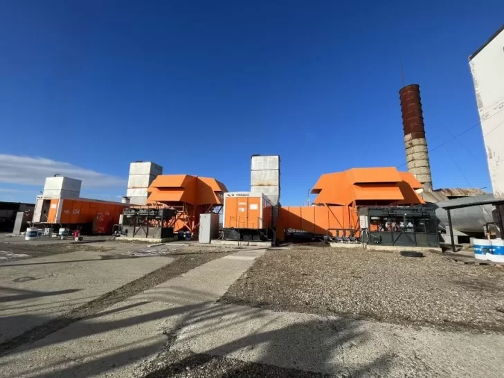 La reserva fría de Río Chico ya está funcionando: brindará energía a Río Gallegos en caso de problemas en el Interconectado