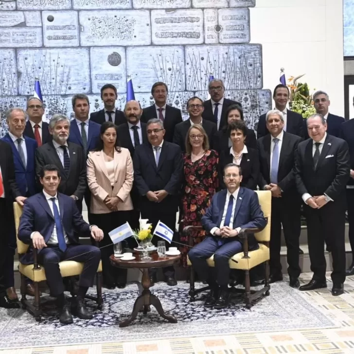 El presidente israelí Isaac Herzog destacó la visita de la comitiva argentina: “Si cooperamos podemos alimentar al mundo”