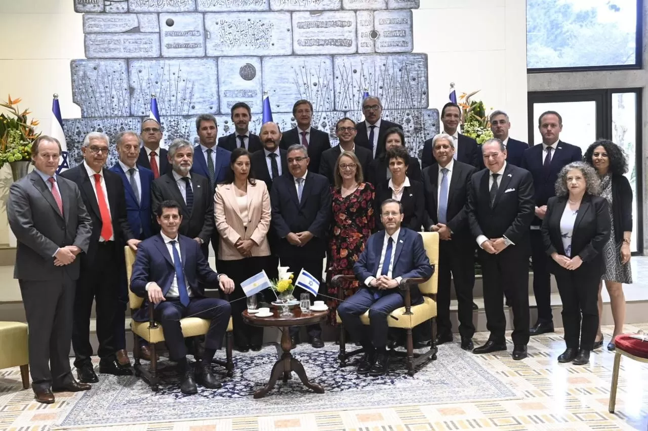 El presidente israelí Isaac Herzog destacó la visita de la comitiva argentina: “Si cooperamos podemos alimentar al mundo”